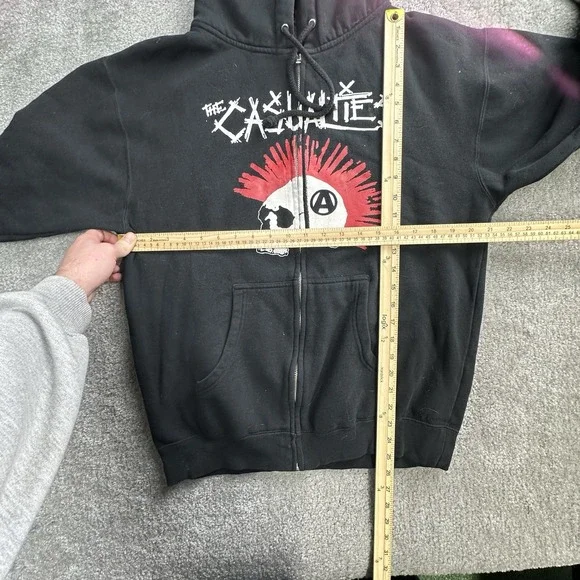 The Casualties 2004‎ Band Hoodie Size Medium Can't Stop Us Bastards Y2K Punk